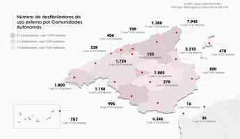 Galicia referente de la cardioprotección en España con 7 desfibriladores por más de 10.000 habitantes