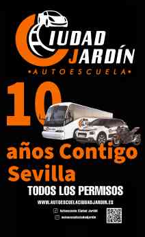 Autoescuela Ciudad Jardín cumple 10 años