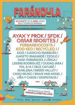 La farándula llega a Alicante con el festival multitudinario más canalla, Farándula Festival