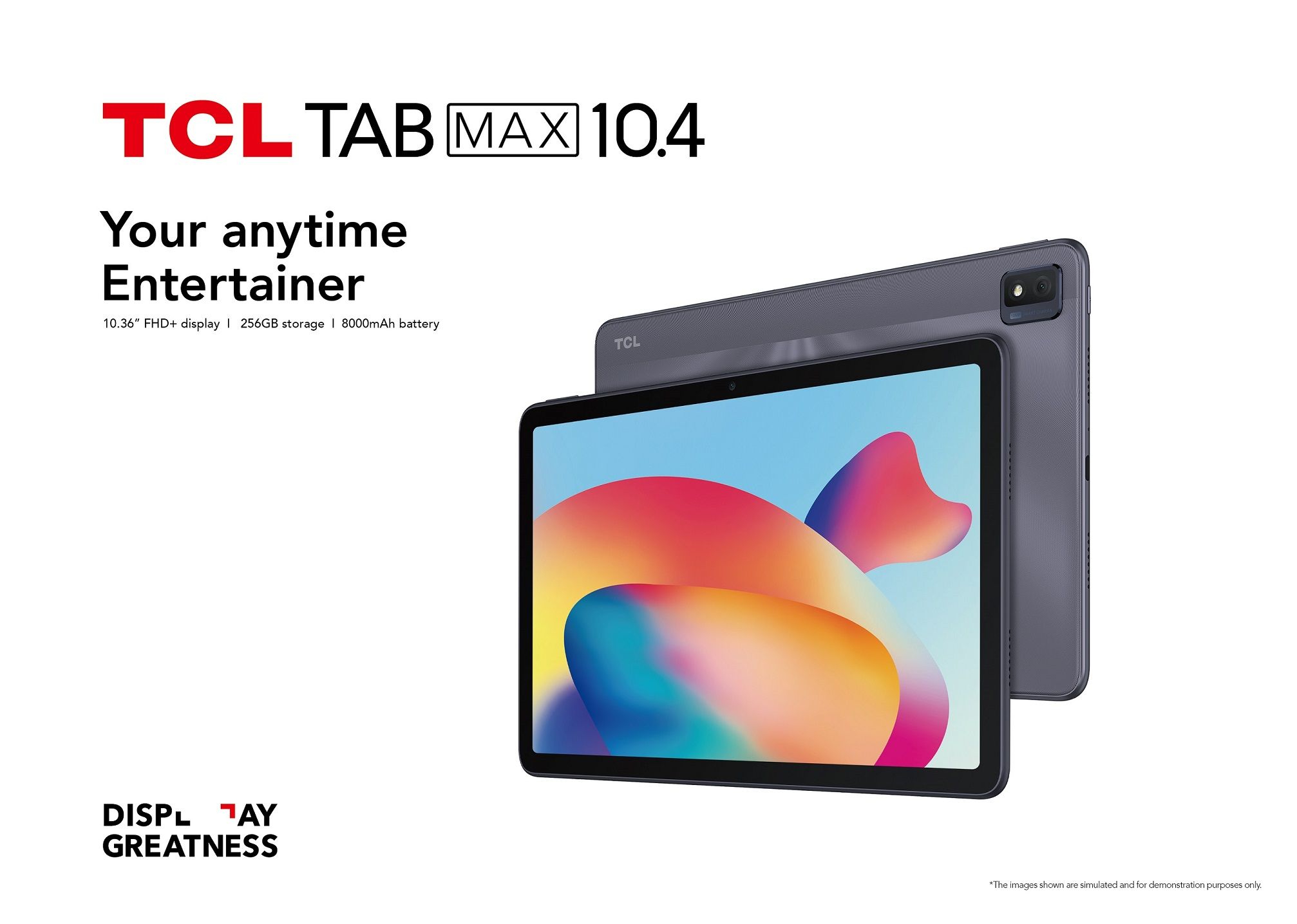 TCL lanza una tableta inteligente para potenciar la creatividad, la productividad y el entretenimiento