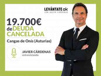 Javier Cárdenas habla con una persona libre de deudas por Repara tu Deuda y la Ley de Segunda Oportunidad