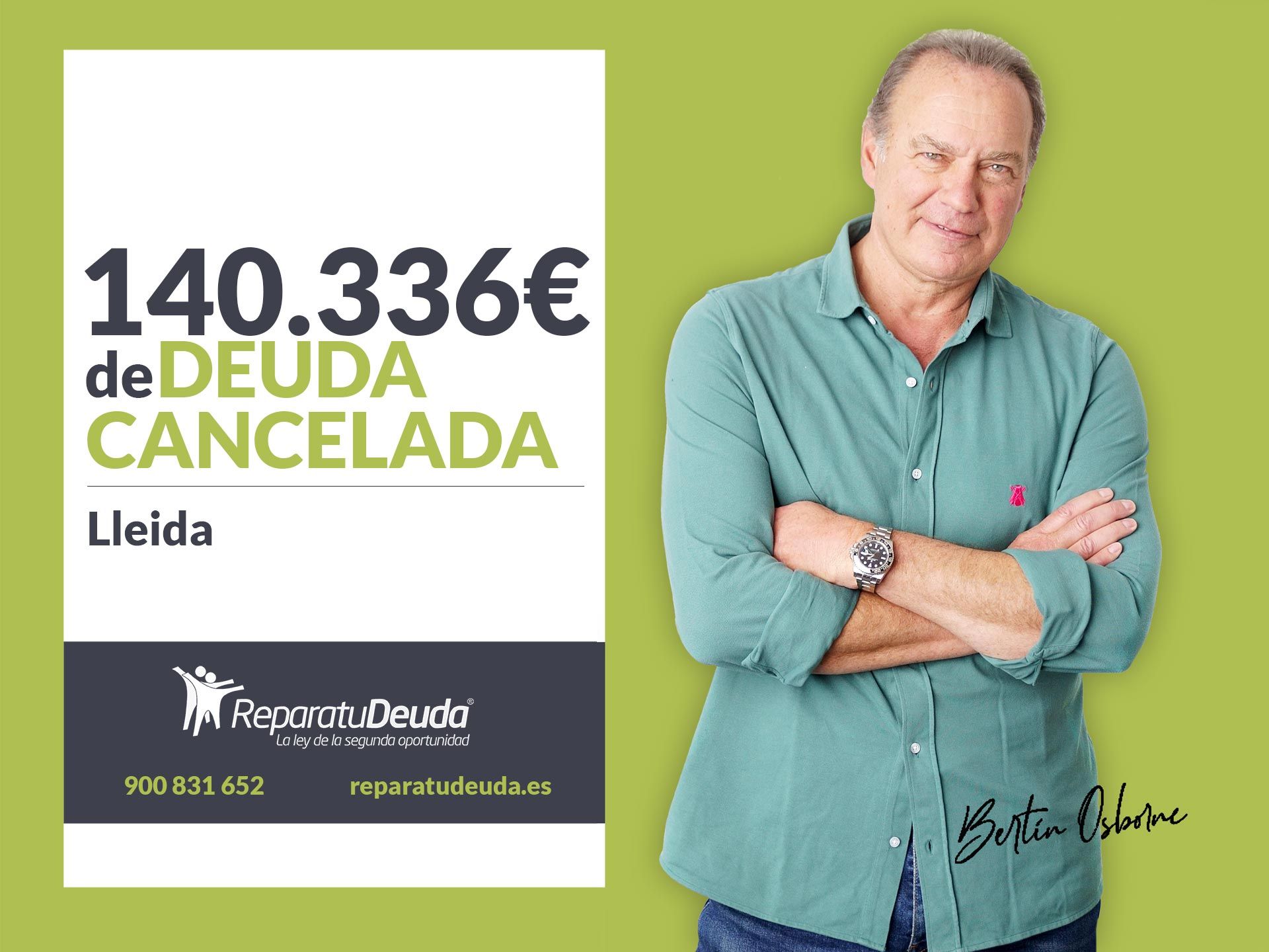 Repara tu Deuda Abogados cancela 140.336? en Lleida (Catalunya) con la Ley de Segunda Oportunidad