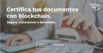 iCommunity lanza CertyFile.com: su nuevo producto de certificación documental en blockchain