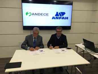 ANDECE y ANFAH firman un acuerdo encaminado al avance en la ruta a la descarbonización