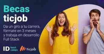 ID Bootcamps y ticjob impulsan la formación tecnológica lanzando la segunda edición de su programa de becas 