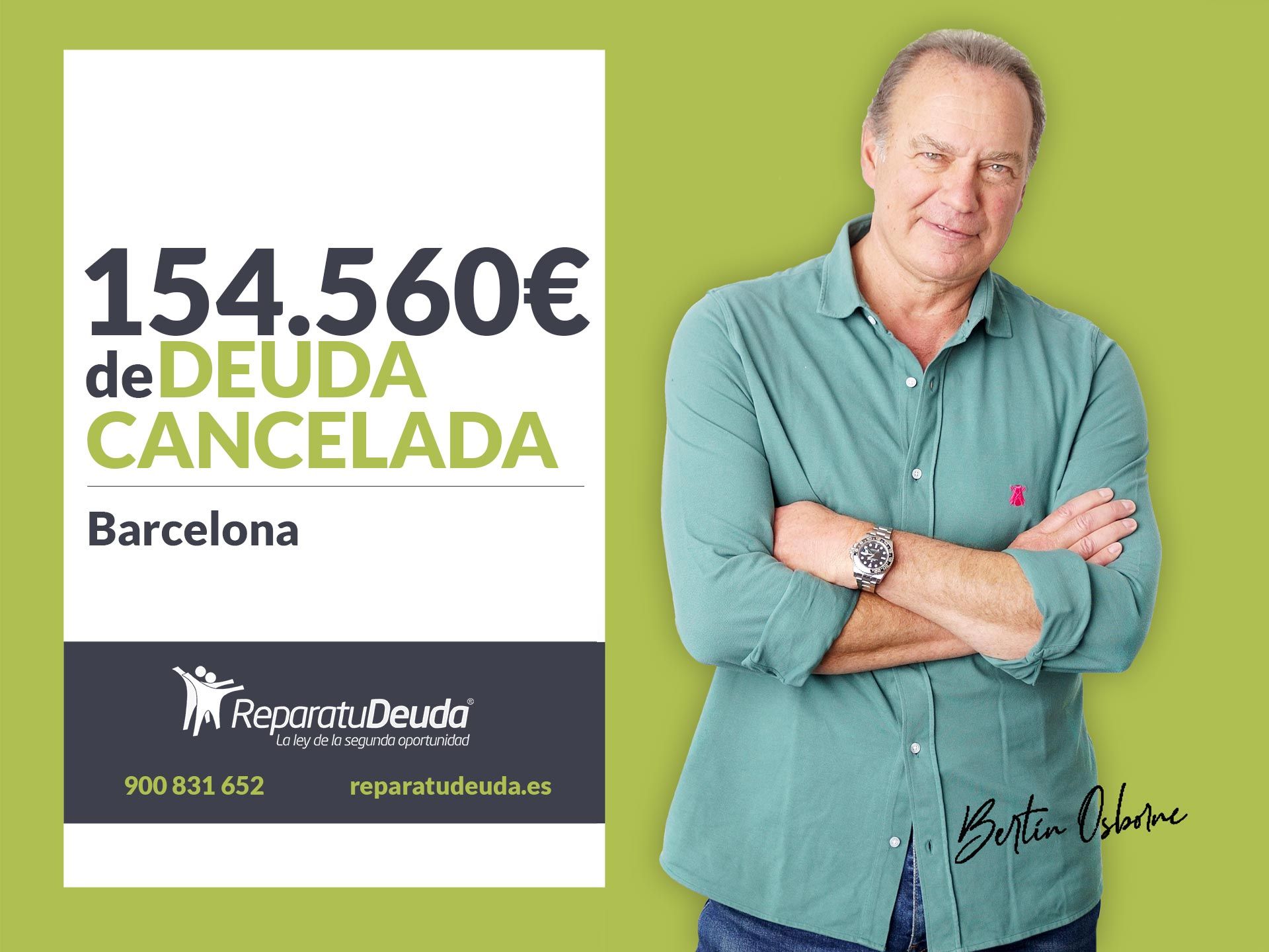 Repara tu Deuda Abogados cancela 154.560? en Barcelona (Catalunya) con la Ley de la Segunda Oportunidad