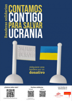 ‘Makers’ con Ucrania: campaña ‘Banderas Solidarias’ para recaudar donativos