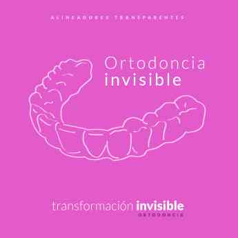 Campaña de comunicación de ortodoncia llamada transformación invisible