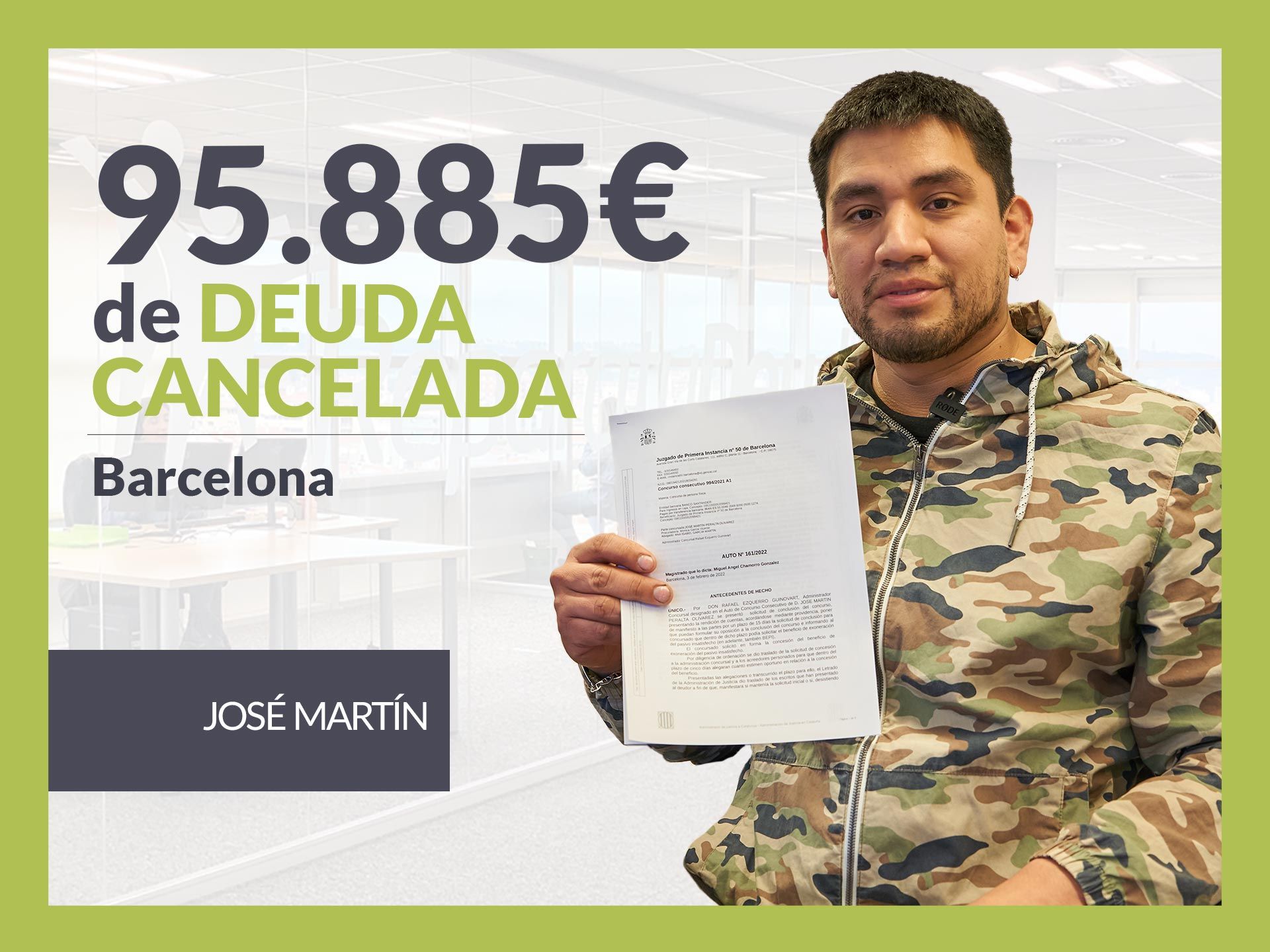 Repara tu Deuda Abogados cancela 95.885? en Barcelona (Catalunya) con la Ley de Segunda Oportunidad