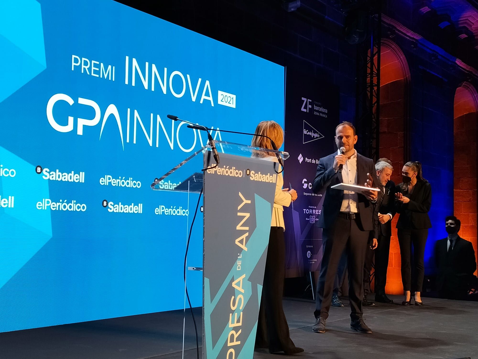 GPAINNOVA recibe el premio Innova en los Premios Empresa de l?Any 2021