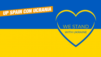 Up Spain, se vuelca con Ucrania