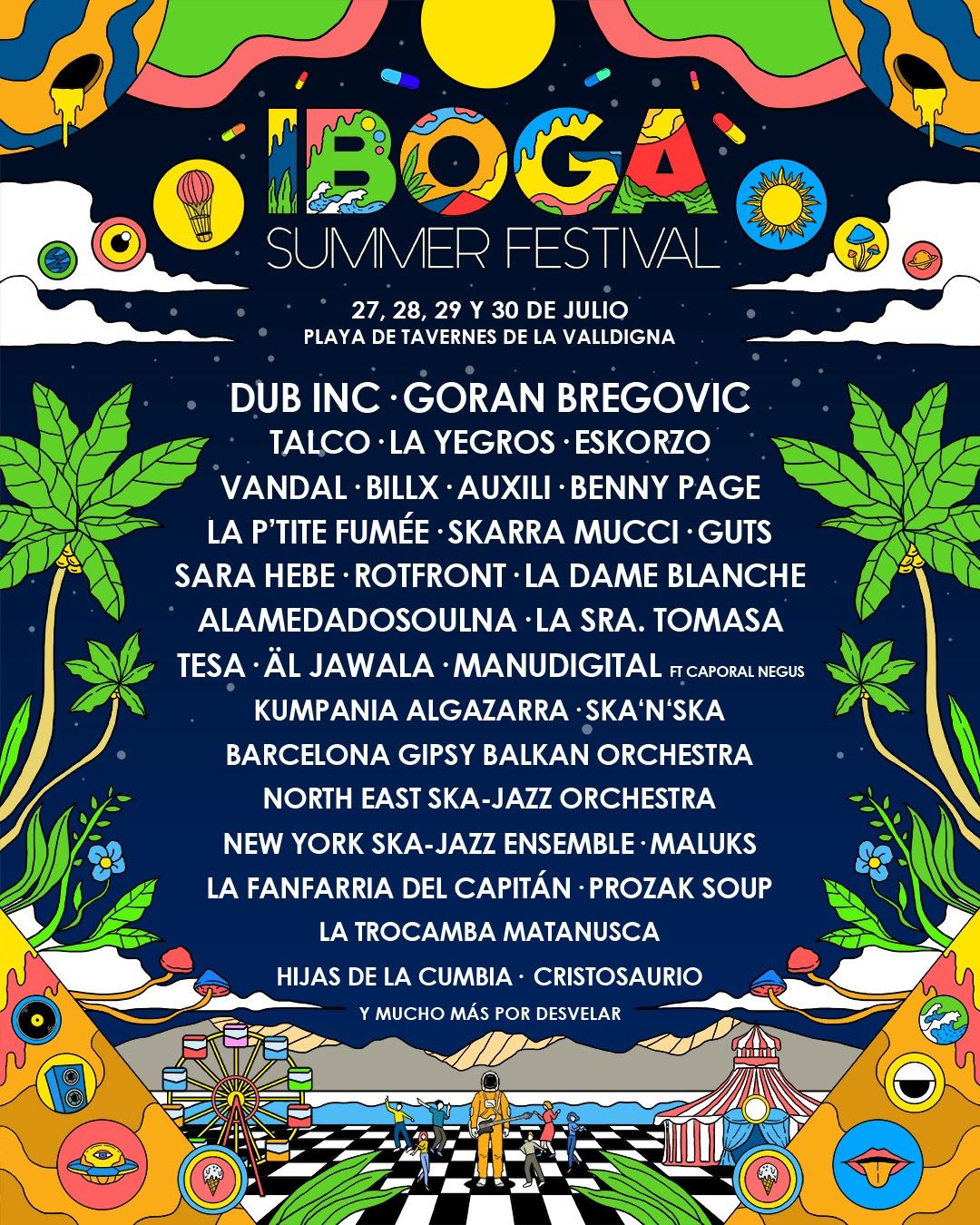 Iboga Summer Festival presenta el cartel más internacional de toda España en 2022