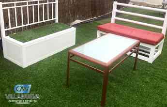 Mobiliario exterior: ideas para preparar la terraza o jardín, según Carpintería Metálica Villanueva