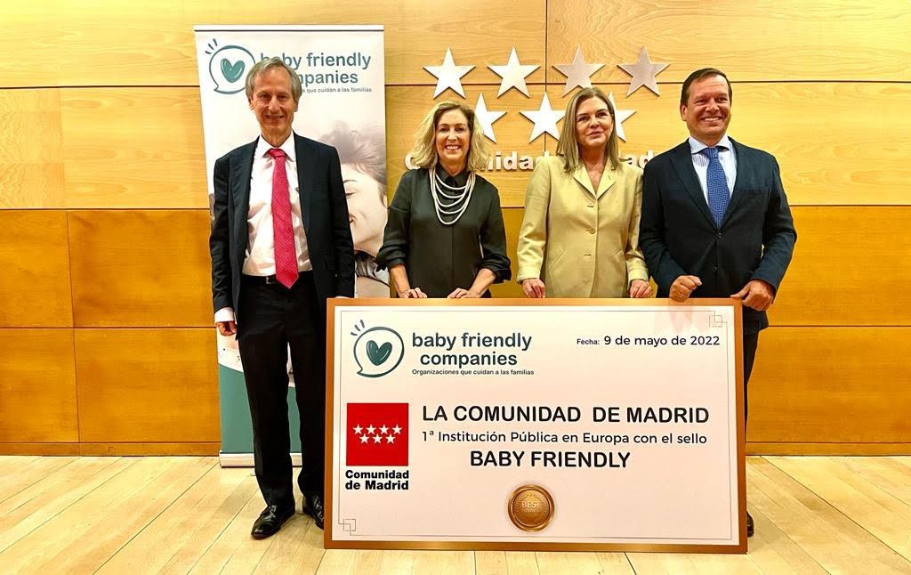 <div>La Comunidad Autónoma de Madrid obtiene el sello de organización 