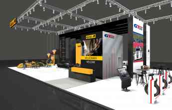 Diseño del stand de Giti Tire y GT Radial en la Tire Cologne 2022