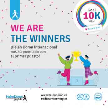 Helen Doron España gana el concurso internacional Young Heroes - Be Kind Pass it on!