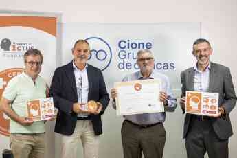 Cione recibe la certificación de "Espacio cerebroprotegido" por la Fundación Freno al Ictus