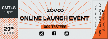 ¡Máximo Rendimiento！El Lanzamiento Global Online de ZOVOO 2022 se
