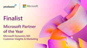 Prodware finalista 2022 Microsoft Dynamics 365 Customer Insights & Marketing Partner of the Year Award