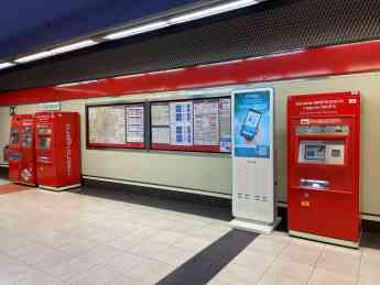 Chargy en línea ML1 de Metro de Madrid