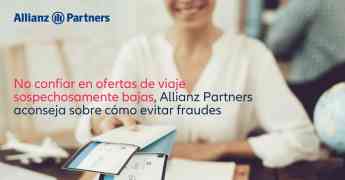 No confiar en ofertas de viaje sospechosamente bajas, Allianz