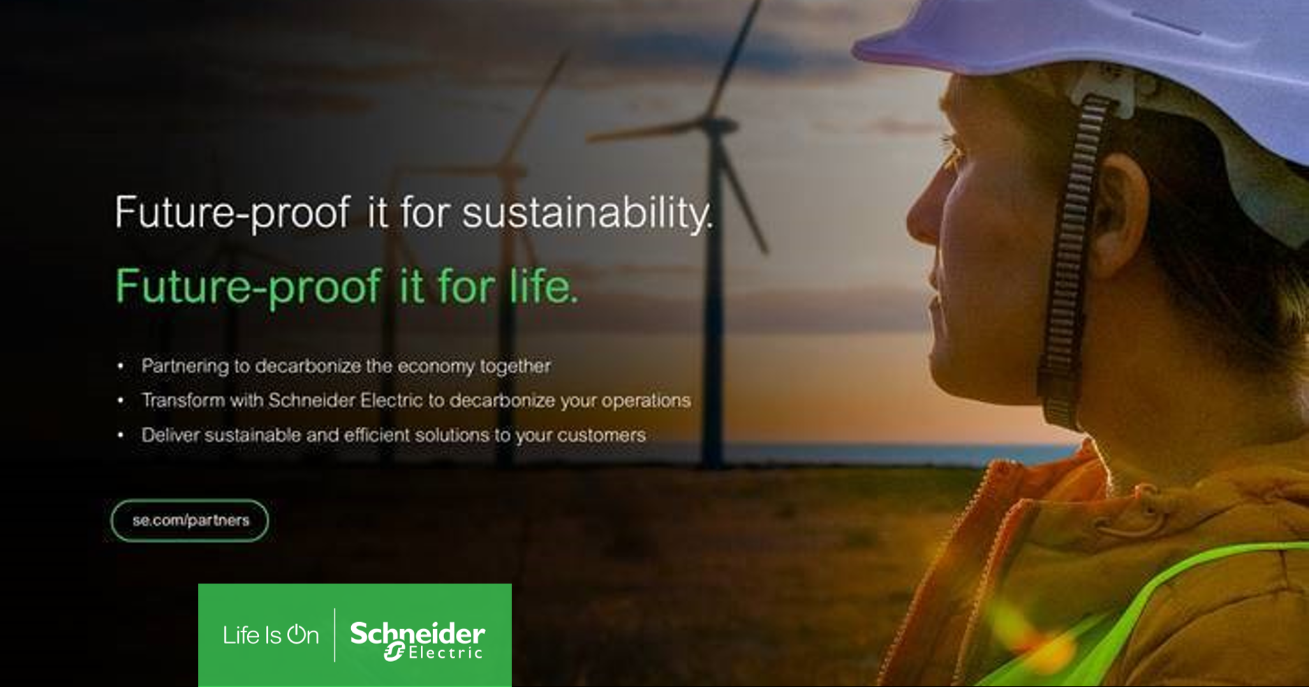 Fotografia Partnership for Sustainability_Schneider Electric