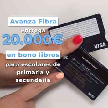 Avanza entrega 20.000 euros en bono libros