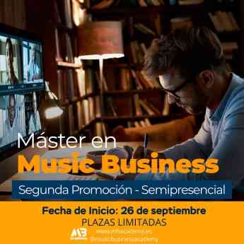 El máster que responde a las necesidades de la industria musical