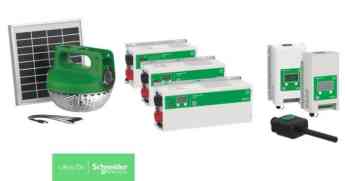 Schneider Electric lanza soluciones solares que proporcionan energía limpia a comunidades con acceso limitado a la energía