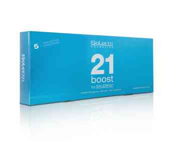 SALERM 21 BOOST, nuevo producto que concentra por 5 la hidratación, nutrición y brillo en el cabello