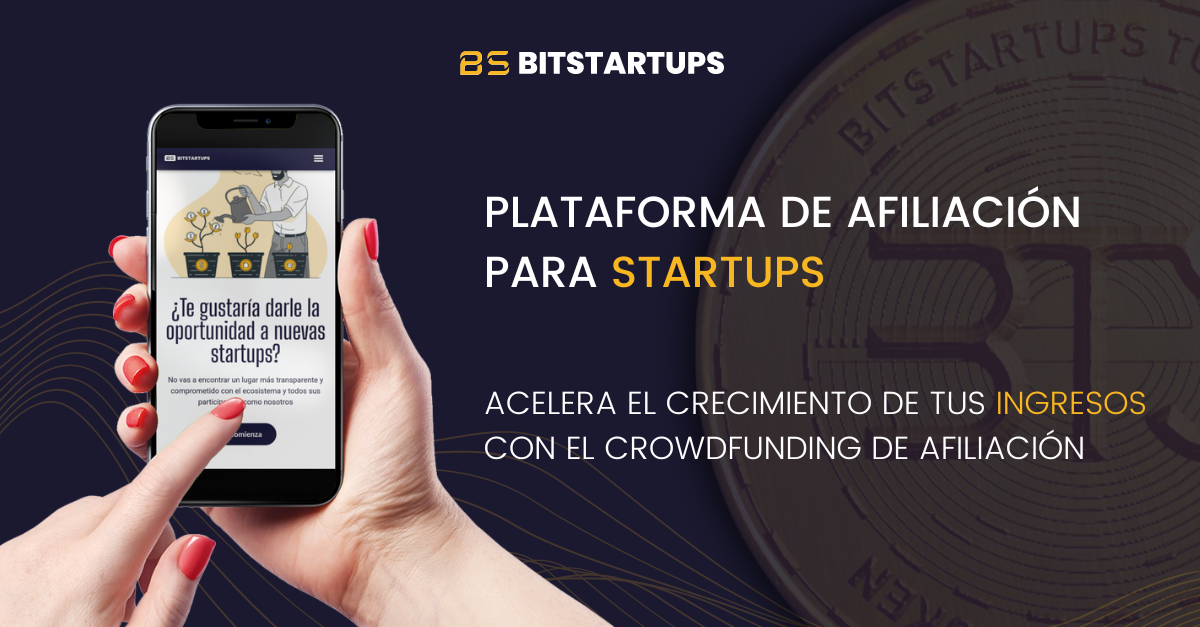 Generar ingresos adoptando emprendedores con la plataforma de Bitstartups