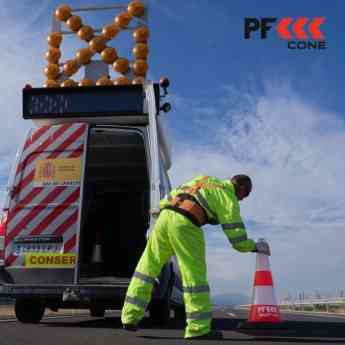 Erum Vial prueba con éxito PF CONE, primer cono geolocalizado del mundo