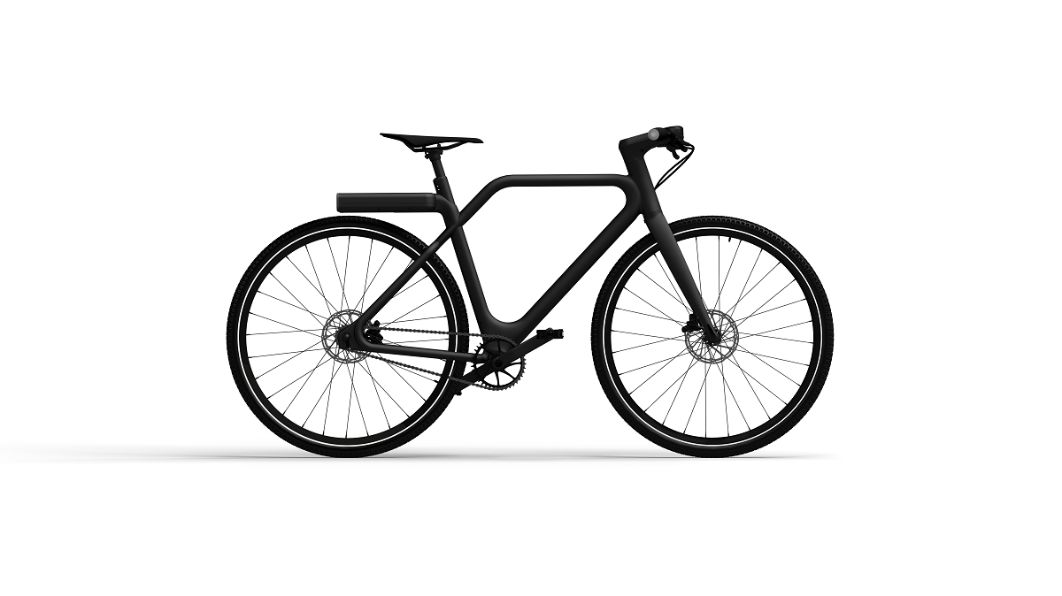 Fotografia La bicicleta Angell tiene un cuadro de aluminio ultraligero