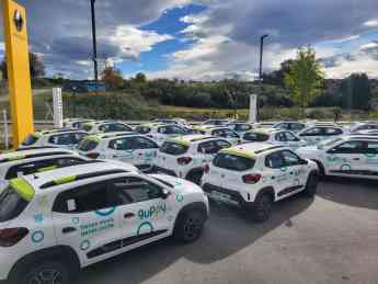 La empresa asturiana de carsharing guppy incorpora 50 vehículos eléctricos a su flota