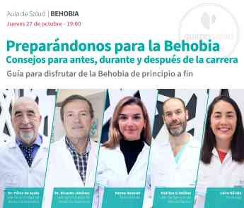 Aula de Salud sobre cómo preparar la Behobia-San Sebastián
