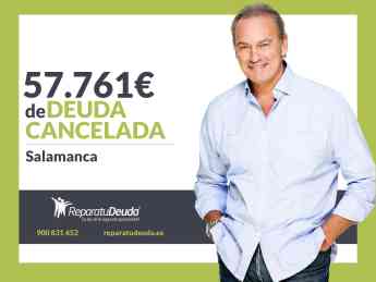Repara tu Deuda Abogados cancela 57.761€ en Salamanca (Castilla y León) con la Ley de Segunda Oportunidad