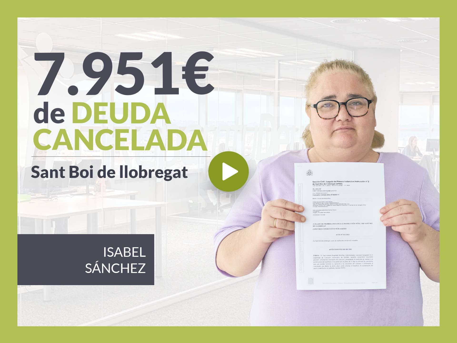 Repara tu Deuda cancela 7.951 ? en Sant Boi de Llobregat (Barcelona) con la Ley de Segunda Oportunidad