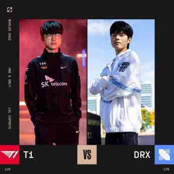 T1 y DRX se verán las caras en la final de Worlds 2022 en San Francisco, California