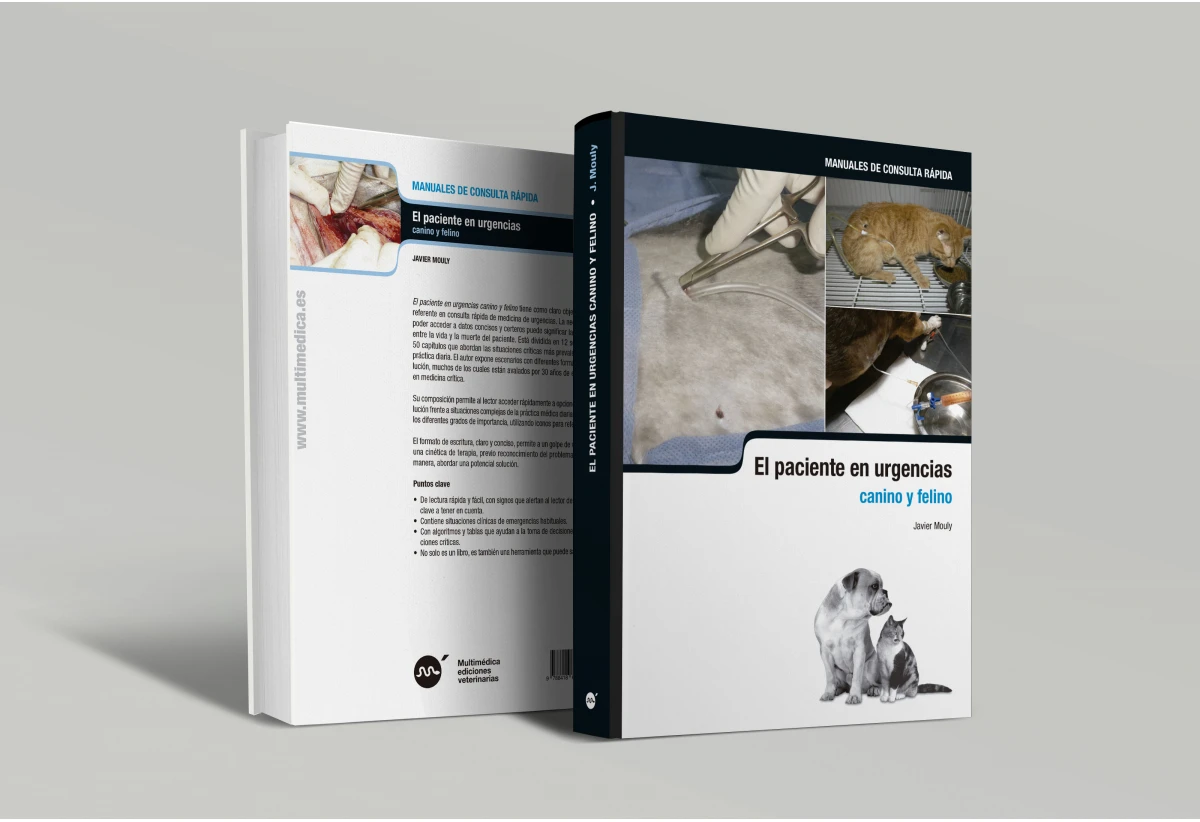 Nuevo libro de urgencias canino y felino de Javier Mouly