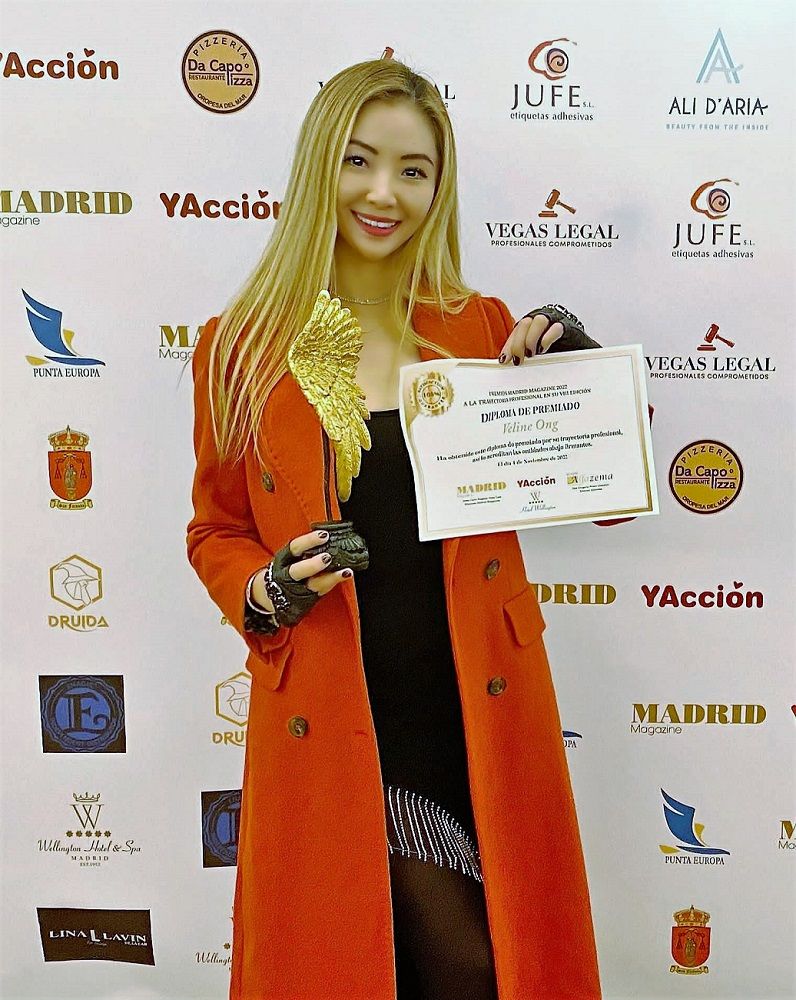 Veline Ong, premiada por su trayectoria profesional como empresaria y consultora