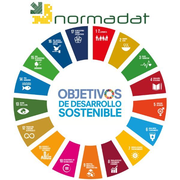  Normadat incorpora a su estrategia los objetivos del Pacto Mundial, el desarrollo sostenible y Agenda 2030