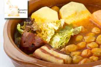 Receta de cocido de pueblo, según Alfarería Raimundo Sánchez