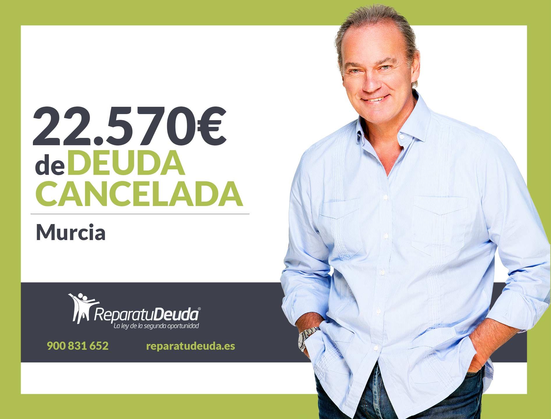 Fotografia Repara tu Deuda Abogados cancela 22.570€ en Murcia con