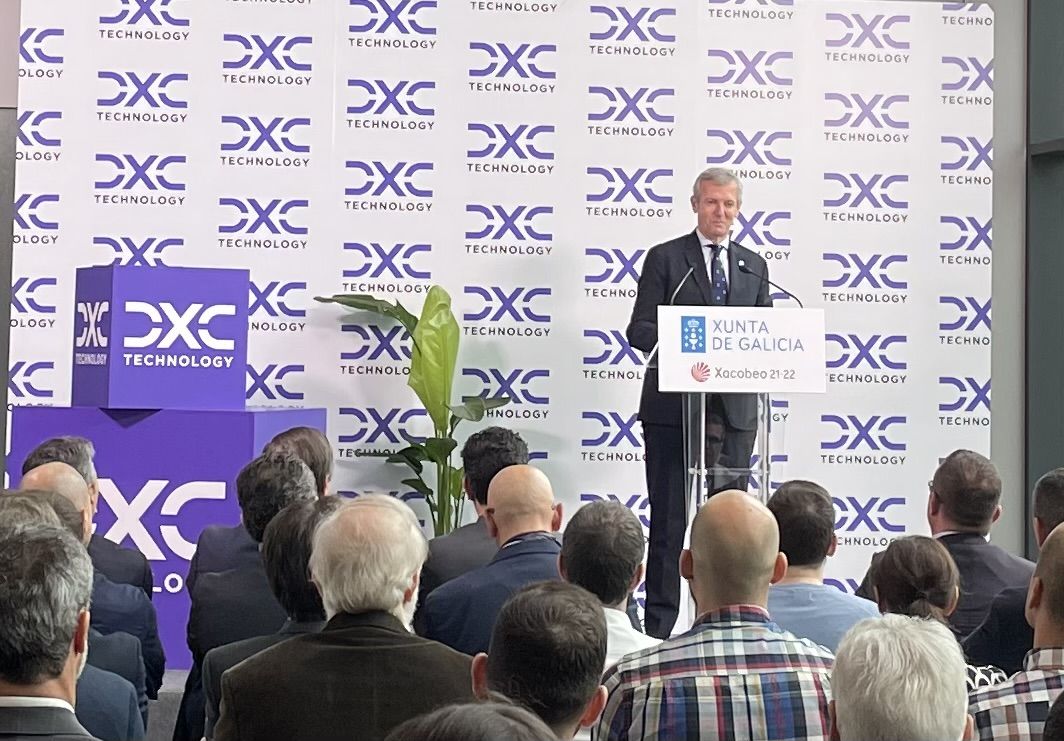 El Presidente de la Xunta inaugura la nueva sede del CEIN de DXC Technology en Galicia