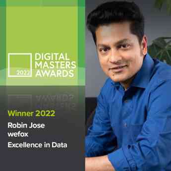 Robin Jose, CDO de wefox, gana el premio al Chief Data Officer del año 