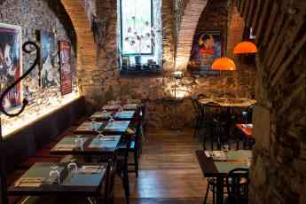 Interior restaurante La Vedette