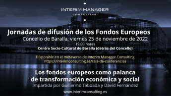 Las claves para conseguir fondos europeos y no morir en el intento, según Interim Manager Consulting