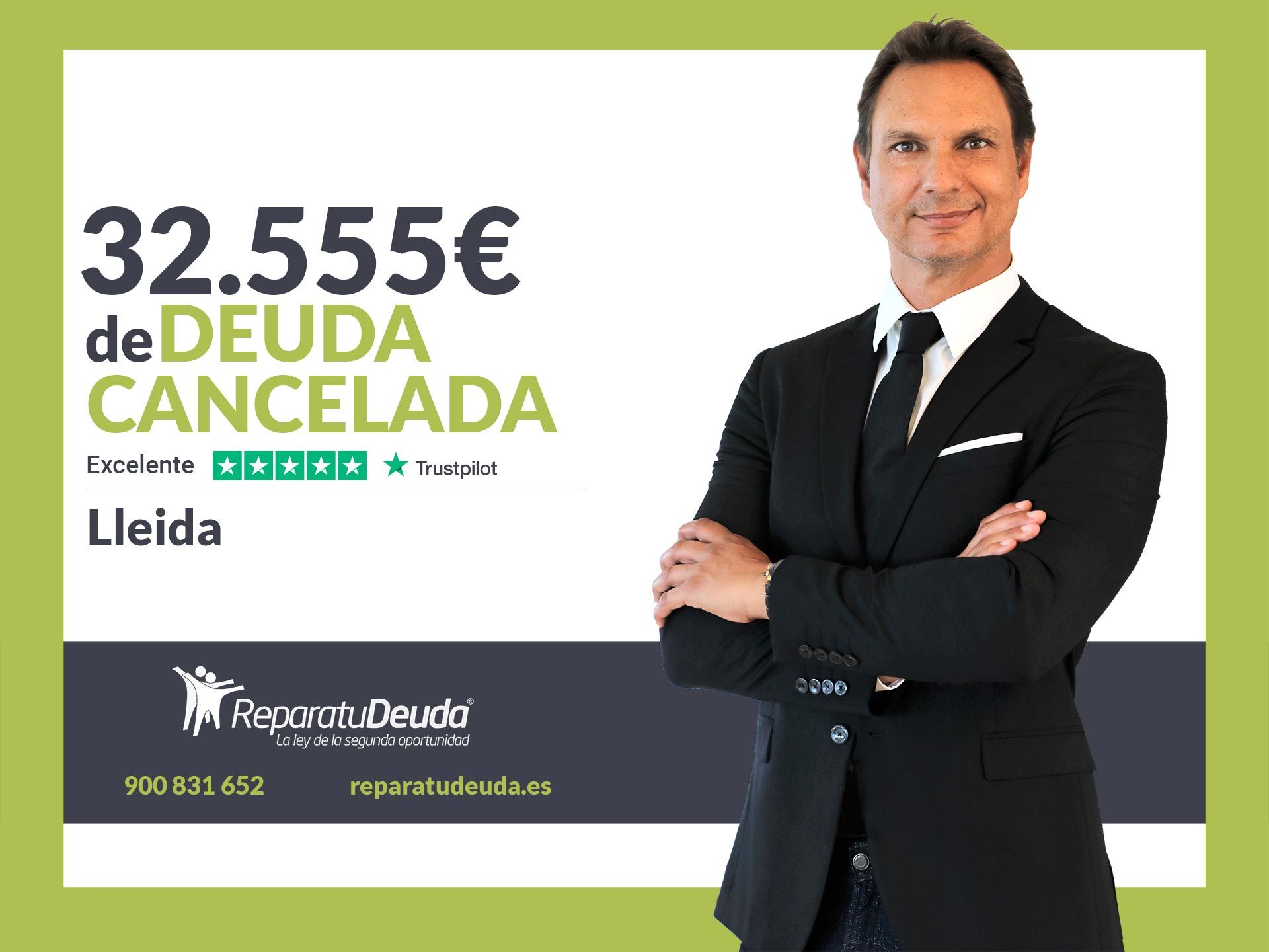 Fotografia Repara tu Deuda Abogados cancela 32.555 € en Lleida