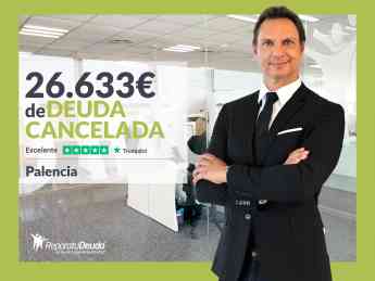 Repara tu Deuda cancela 26.633 € en Palencia (Castilla y León) con