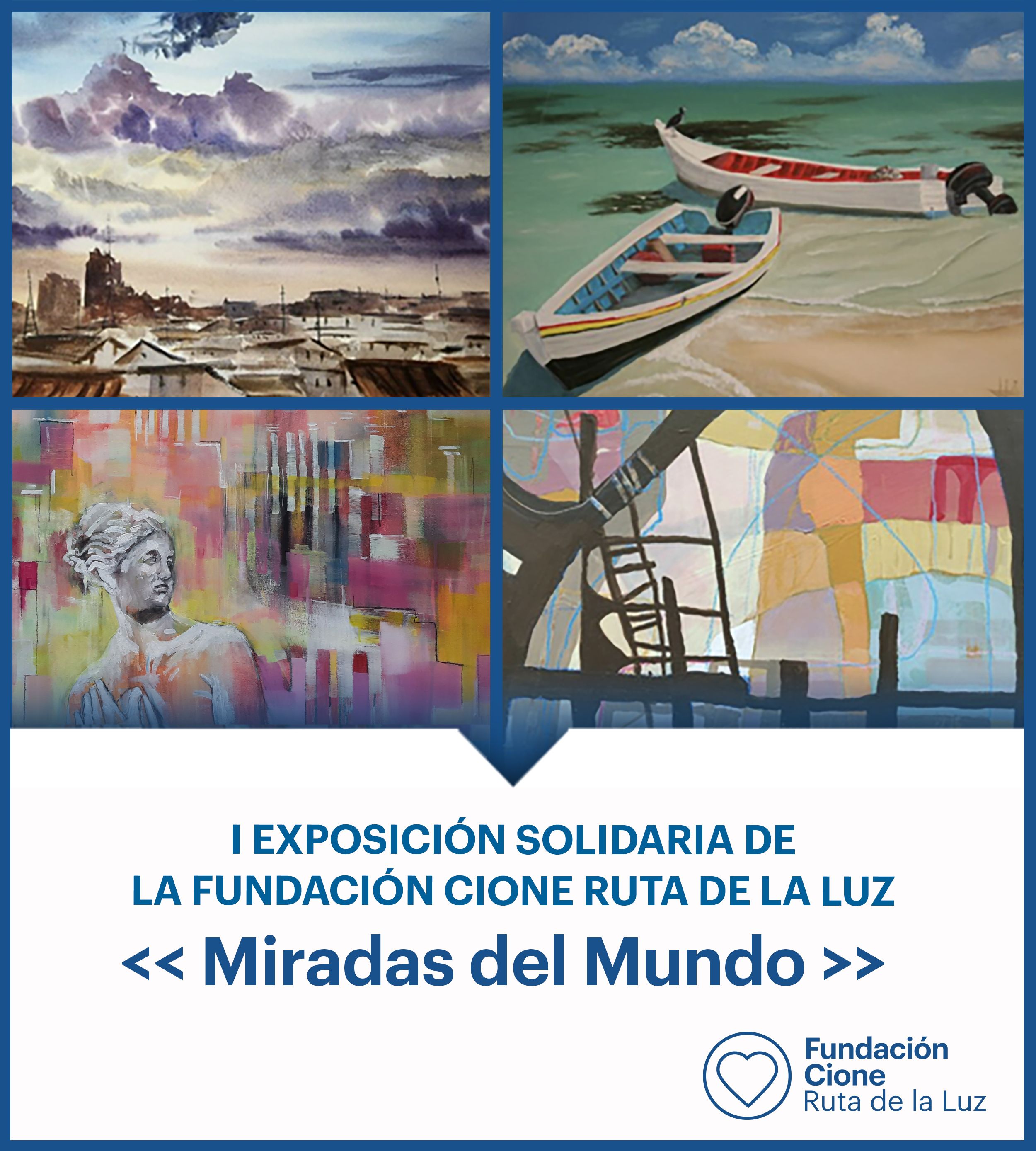 Fotografia I Exposición Solidaria de la Fundación Cione Ruta de la